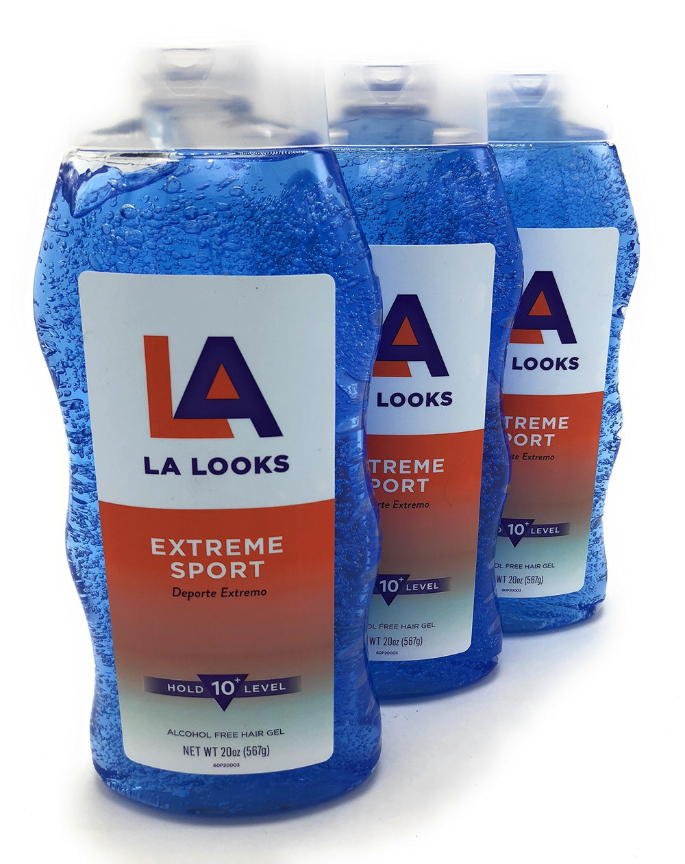 L.A. Looks XTRME HLD Gel, gel de fijación extrema para estilos intensos y duraderos.