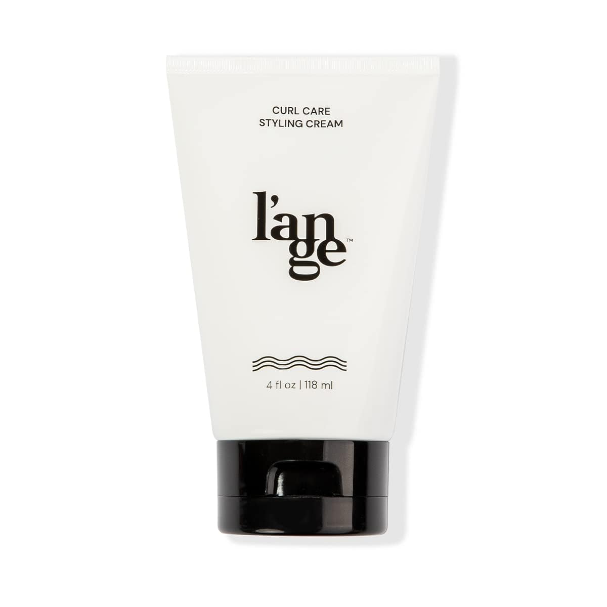 La crema de L'ANGE Hair define rizos con definición en la botella.