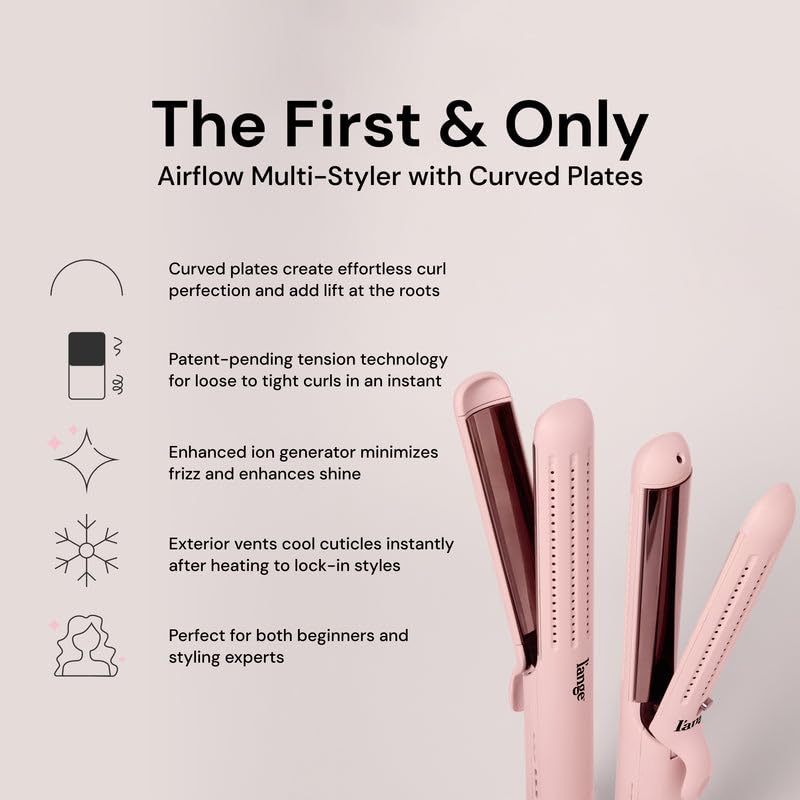 L'ANGE HAIR Duo Flex 360: ventilaciones de enfriamiento para fijar estilos.