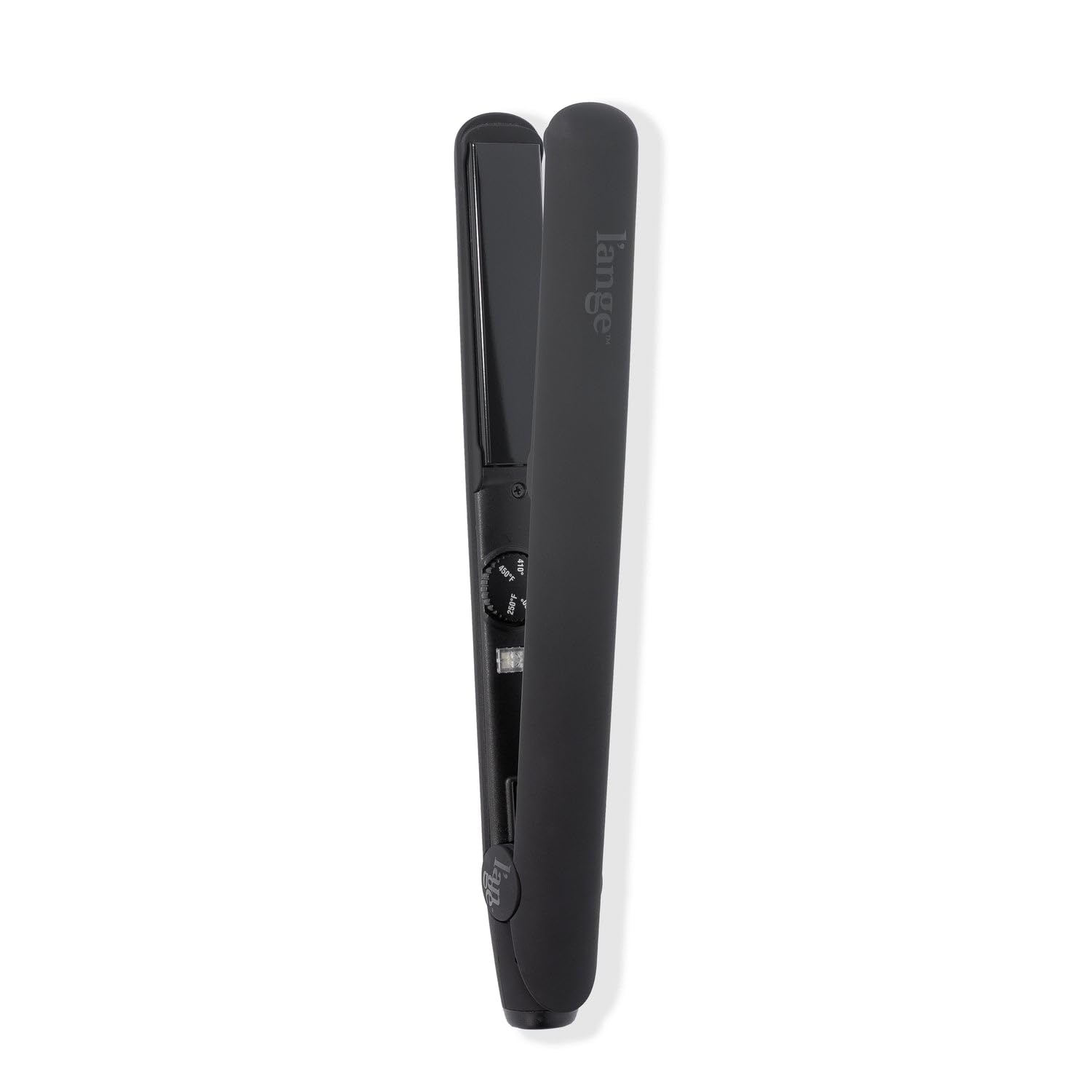 L'ANGE HAIR Le Ceramique plancha, plano frontal para desliz suave y acabado uniforme.