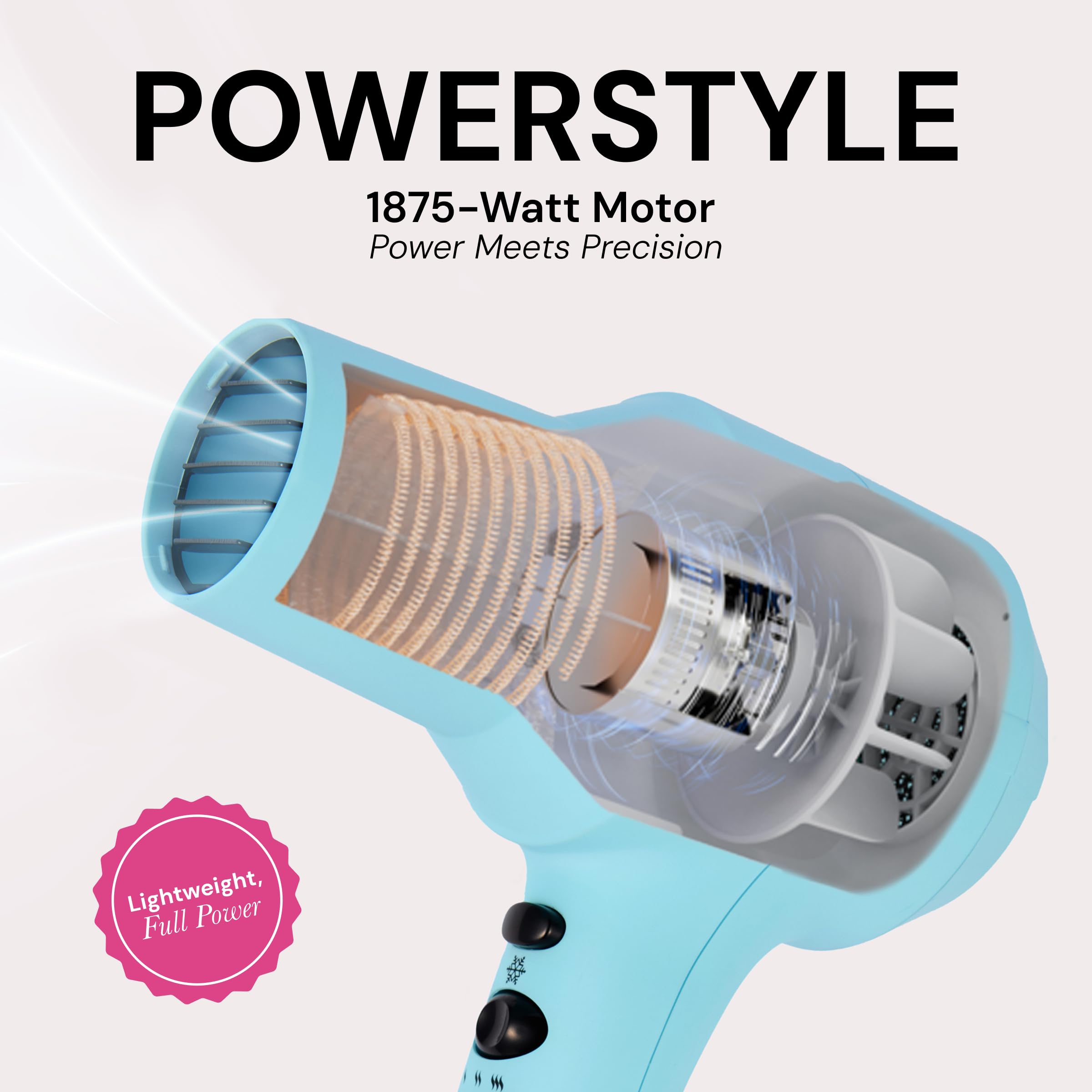 L'ANGE HAIR PowerStyle Ionic Turbo tecnología iónica avanzada para suavidad y brillo