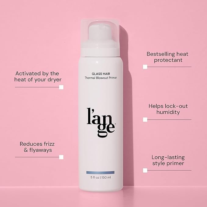 L'ANGE HAIR Glass Hair: aplicación suave que prepara el cabello para peinado liso.