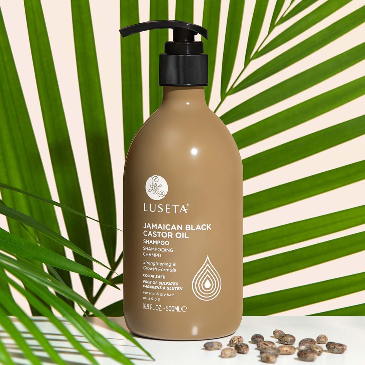 L LUSETA Beurre de karité, hydratation profonde pour cheveux secs.