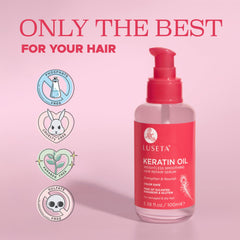 L LUSETA Cabello teñido con brillo y suavidad visible
