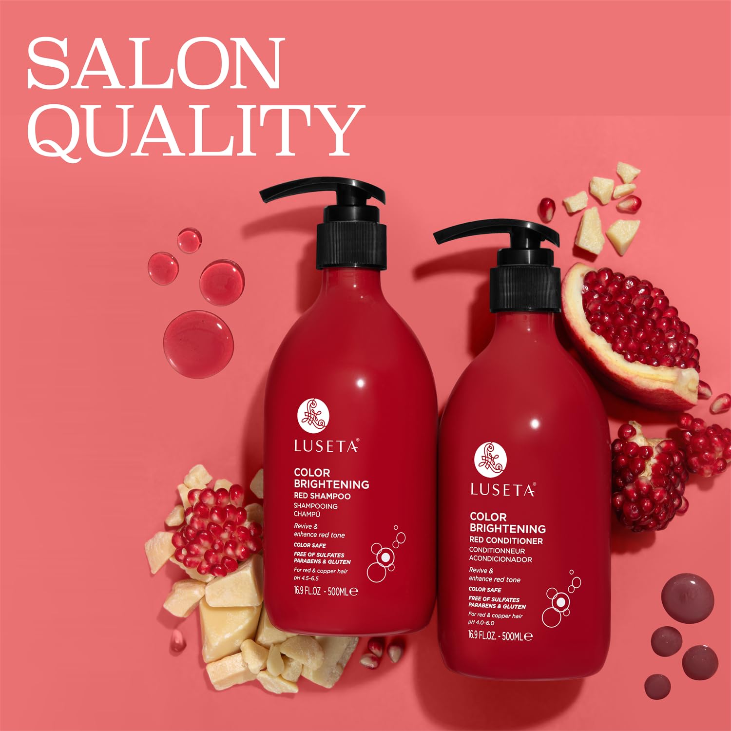 Formule sans sulfates et sans parabènes, respectueuse du cuir chevelu.