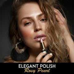 L'Paige Rosy Pearl L56 barra, aplicación suave para un aspecto natural.
