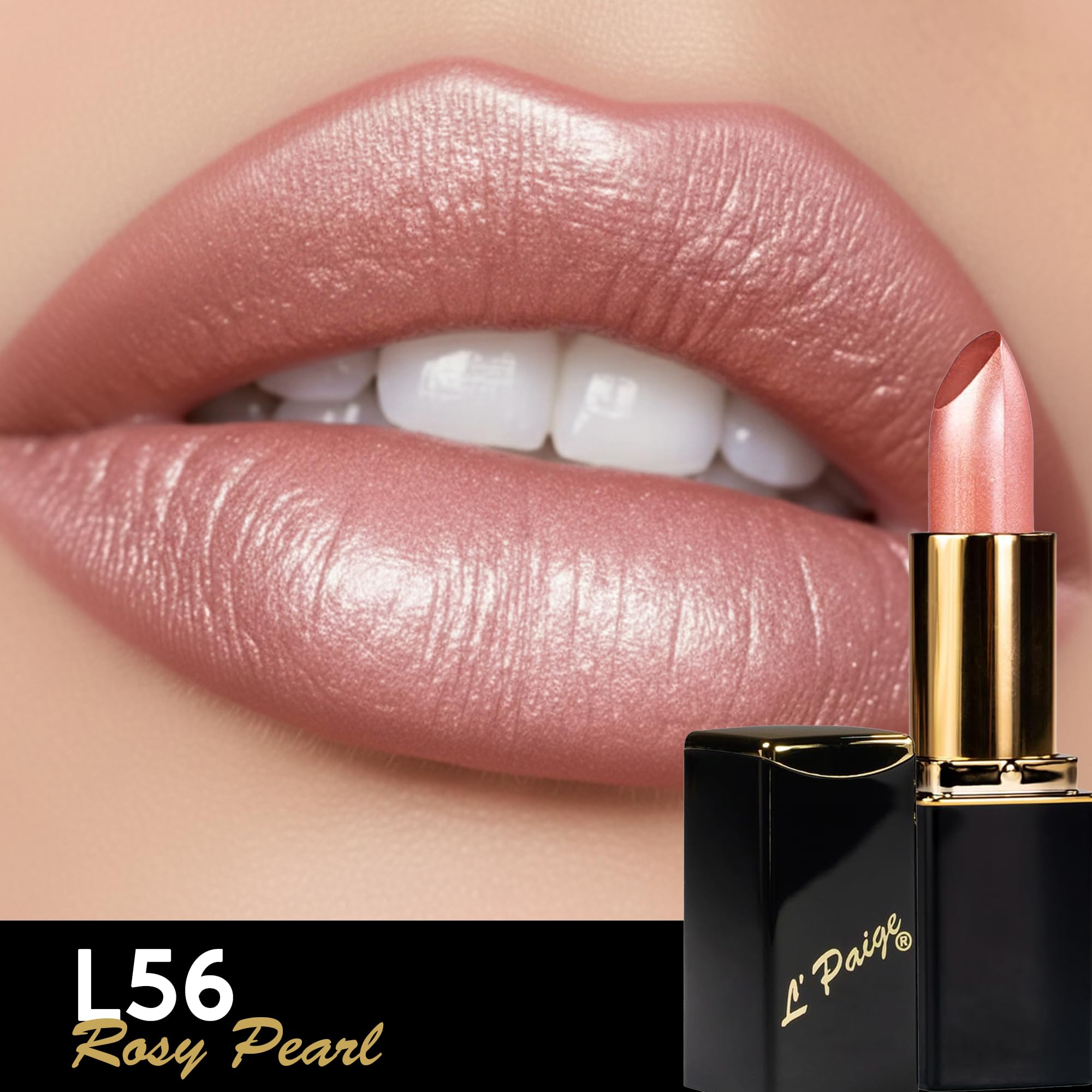 L'Paige Rosy Pearl L56 cobertura construible para intensidad personalizada.