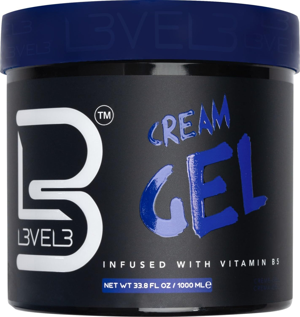 L3 crema gel nivel 3, botella visible, aporta volumen para un peinado con cuerpo.