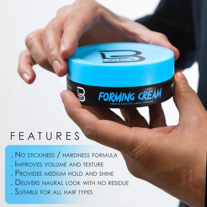 L3 Crema Modeladora: volumen diario que facilita reestilado durante el día.