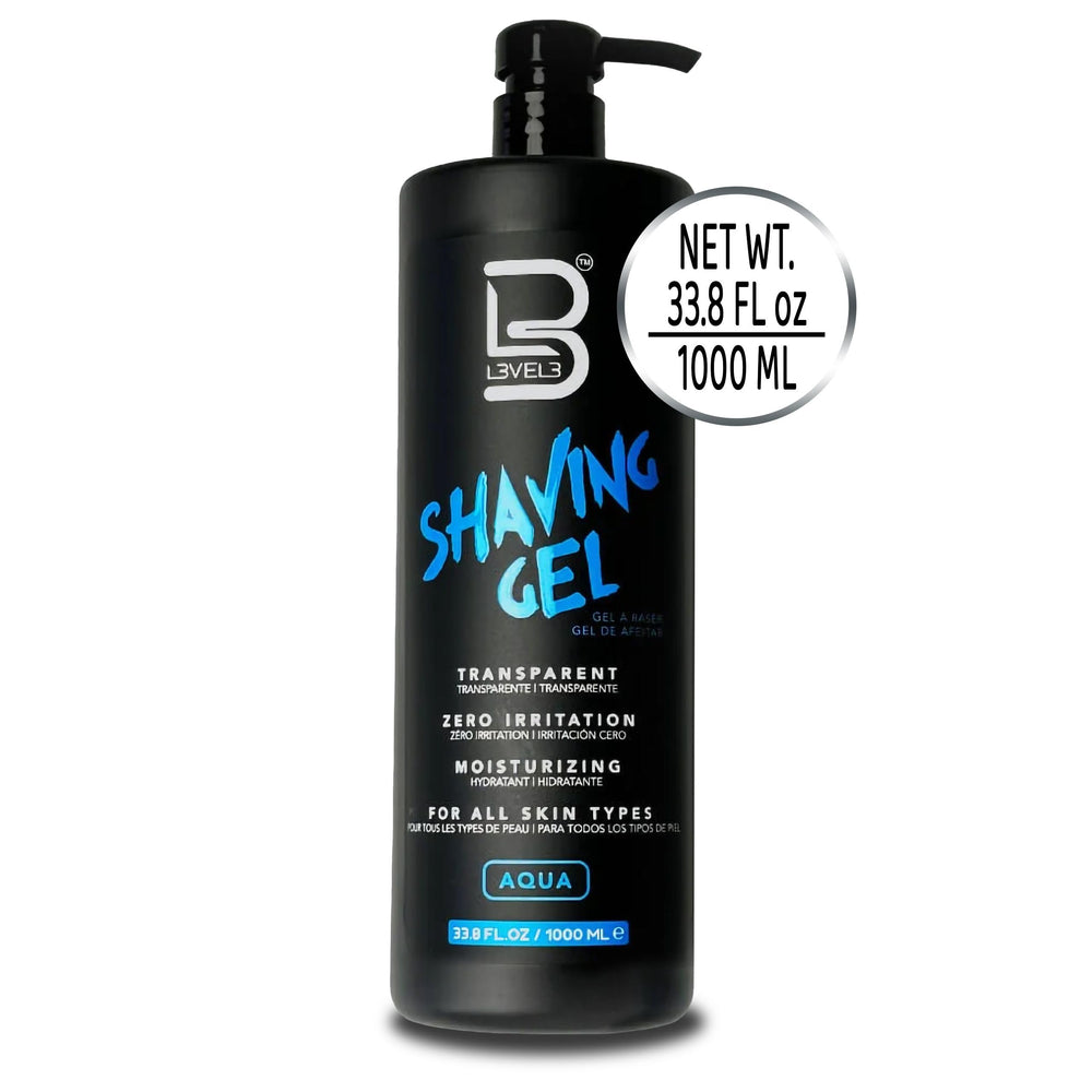 L3 Gel de Afeitado Nivel 3 compatible con navaja recta para un afeitado suave.