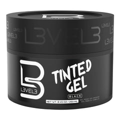 L3 Nivel 3 Gel Negro: botella para cubrir canas con fijación duradera
