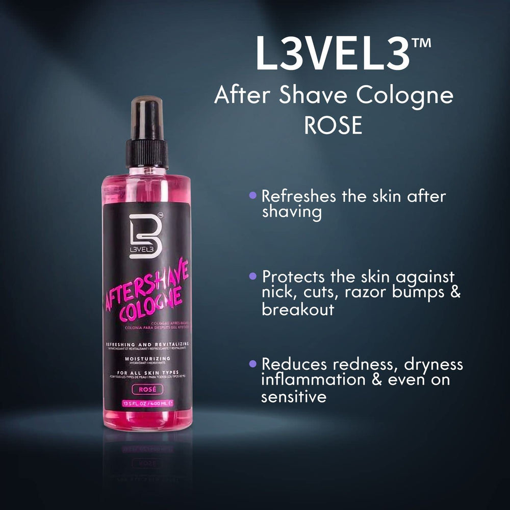 L3 Level 3 After Shave Spray aplicación suave para la piel.