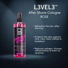 L3 Level 3 After Shave Spray aplicación suave para la piel.
