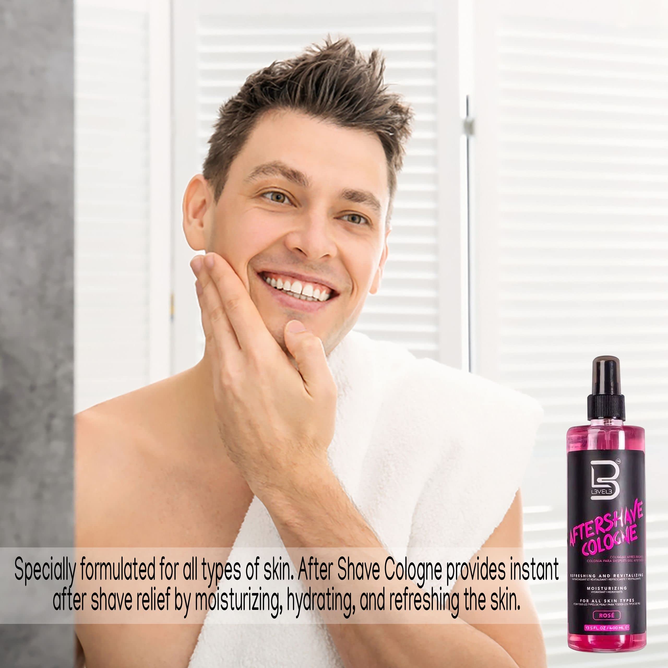 L3 Level 3 After Shave Spray textura hidratante cuida la piel.