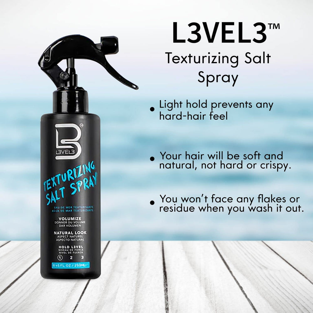 Aplicación en cabello húmedo con L3 Level 3 para controlar volumen.