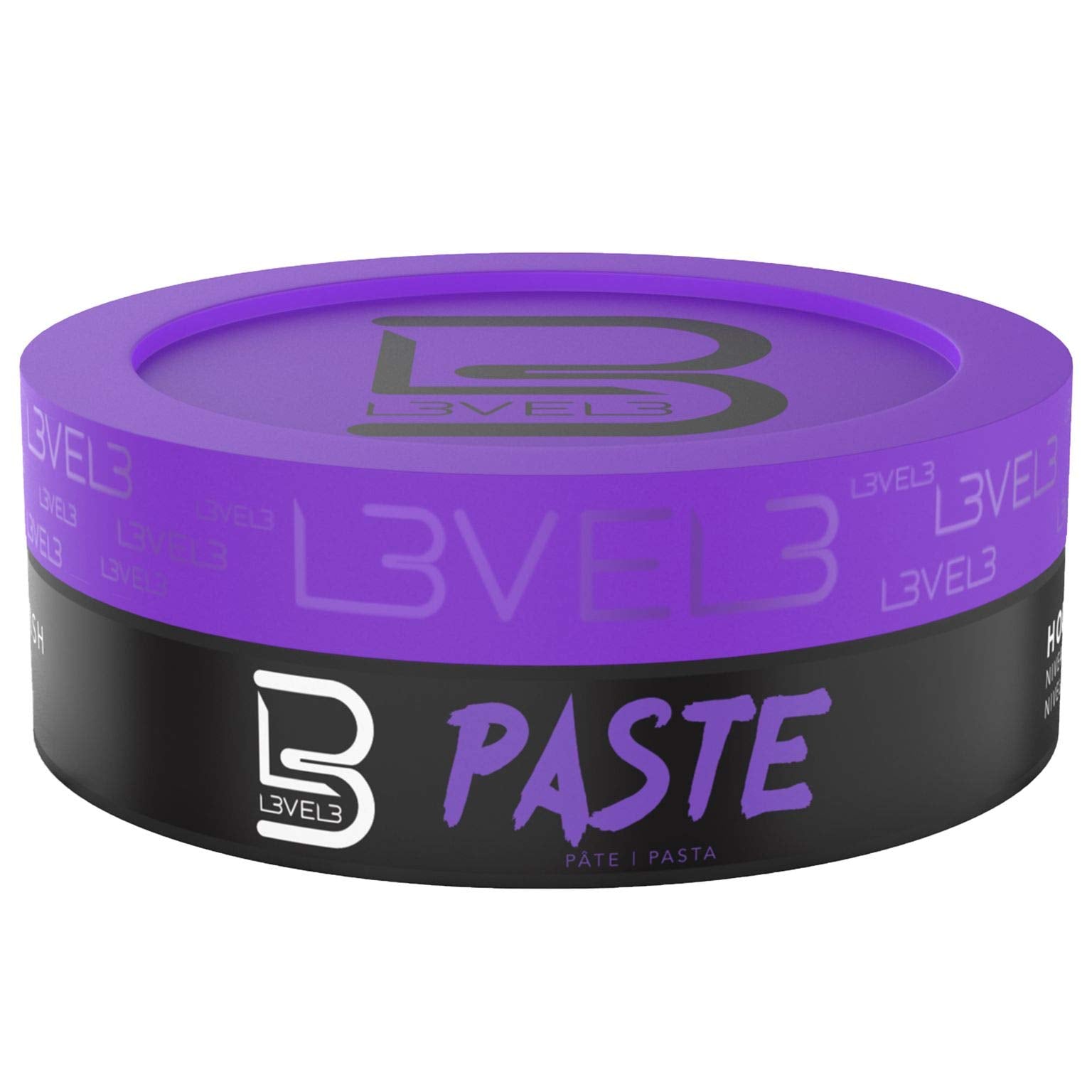 L3 Level 3 Paste con textura mate para fijación duradera en el peinado diario.