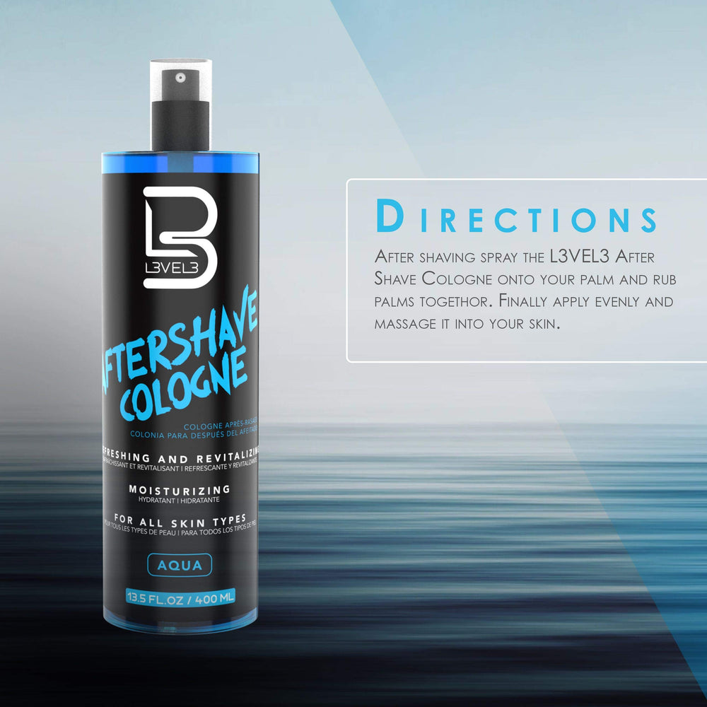 L3 Nivel 3 Aftershave Spray - cuidado post-afeitado con hidratación y protección
