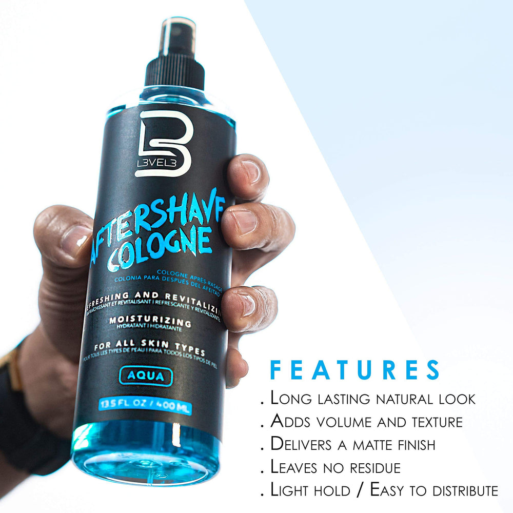 L3 Nivel 3 Aftershave Spray - fragancia masculina fresca para uso diario