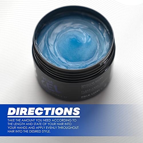 L3 Nivel 3 Crema Gel acabado limpio sin escamas en el cabello.