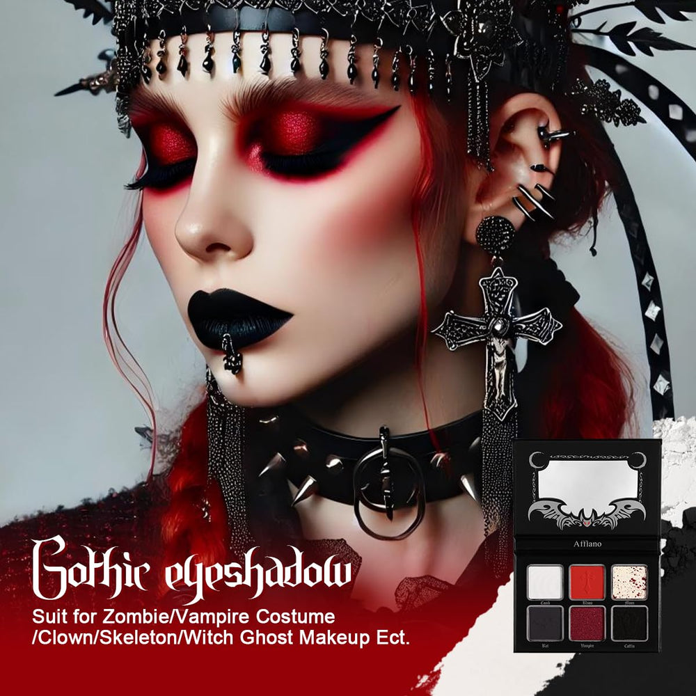 La Catrina Paleta Burdeos: tono intenso para looks góticos y vampíricos