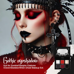 La Catrina Paleta Burdeos: tono intenso para looks góticos y vampíricos