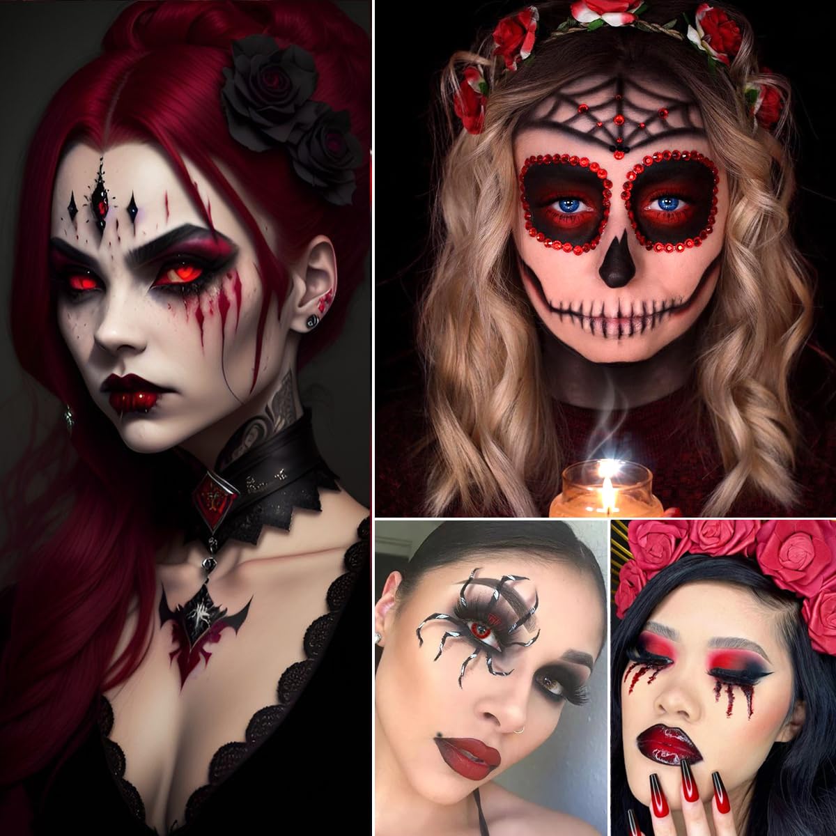 La Catrina Paleta ideal para fiestas y disfraces: looks góticos y temáticos