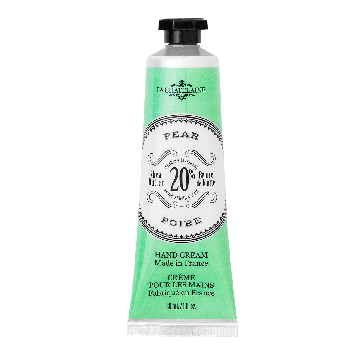 La Chatelaine crema-manos-shea-argan-30ml: hidratación suave para uso diario.