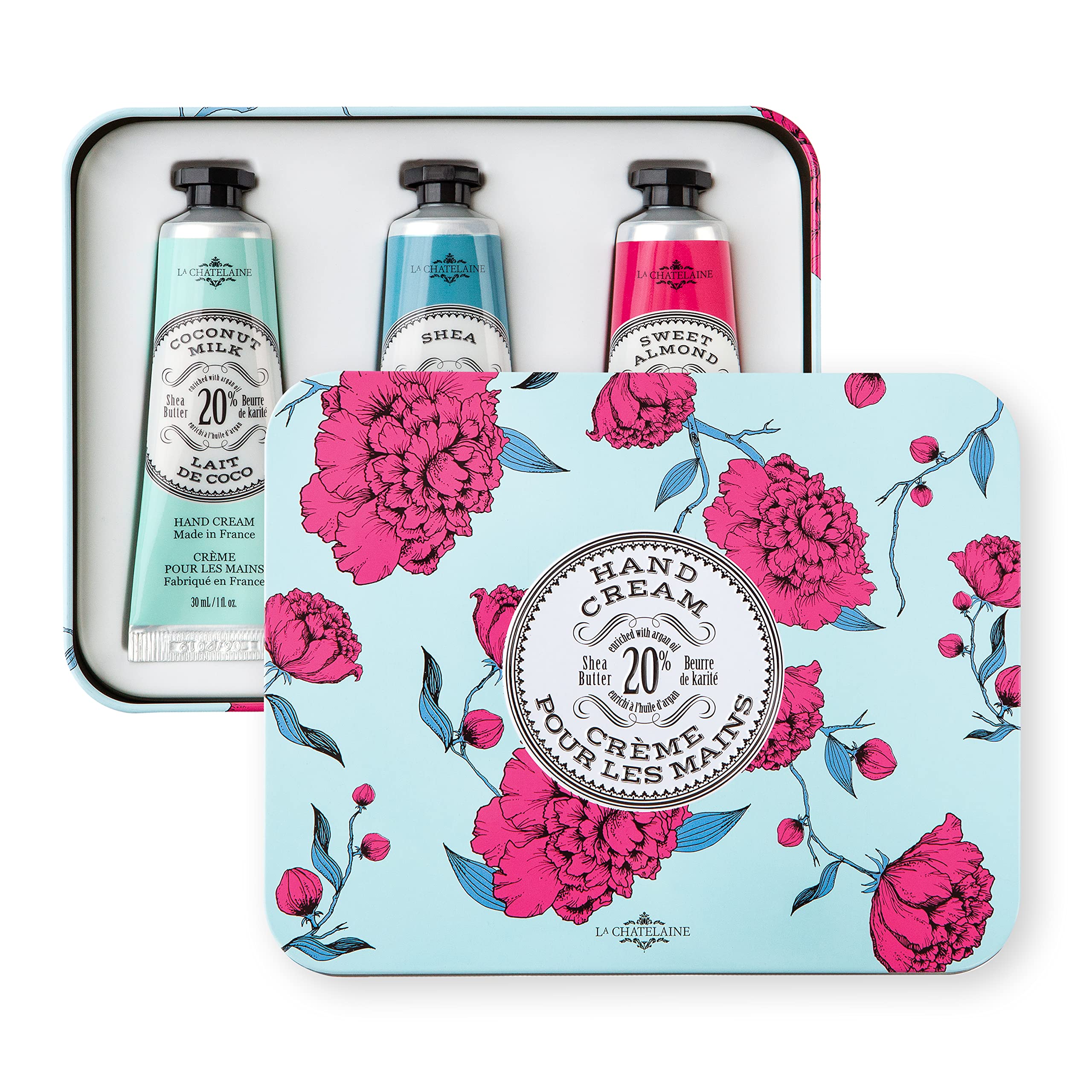 La Chatelaine crema de manos de textura cremosa, rápida absorción