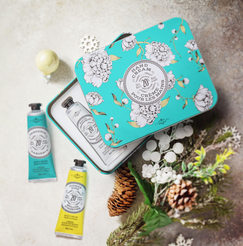 La Chatelaine-textura-ultra-rica-crema-manos: reparación intensiva y absorción rápida en manos secas.