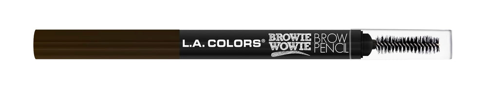 L.A. COLORS Browie Wowie, cepillo integrado para difuminar y acabado natural.