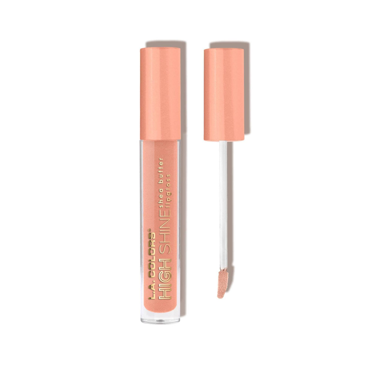 L.A. COLORS High Shine Lipgloss Wink CLG950: brillo intenso, hidratación para labios y aroma a vainilla