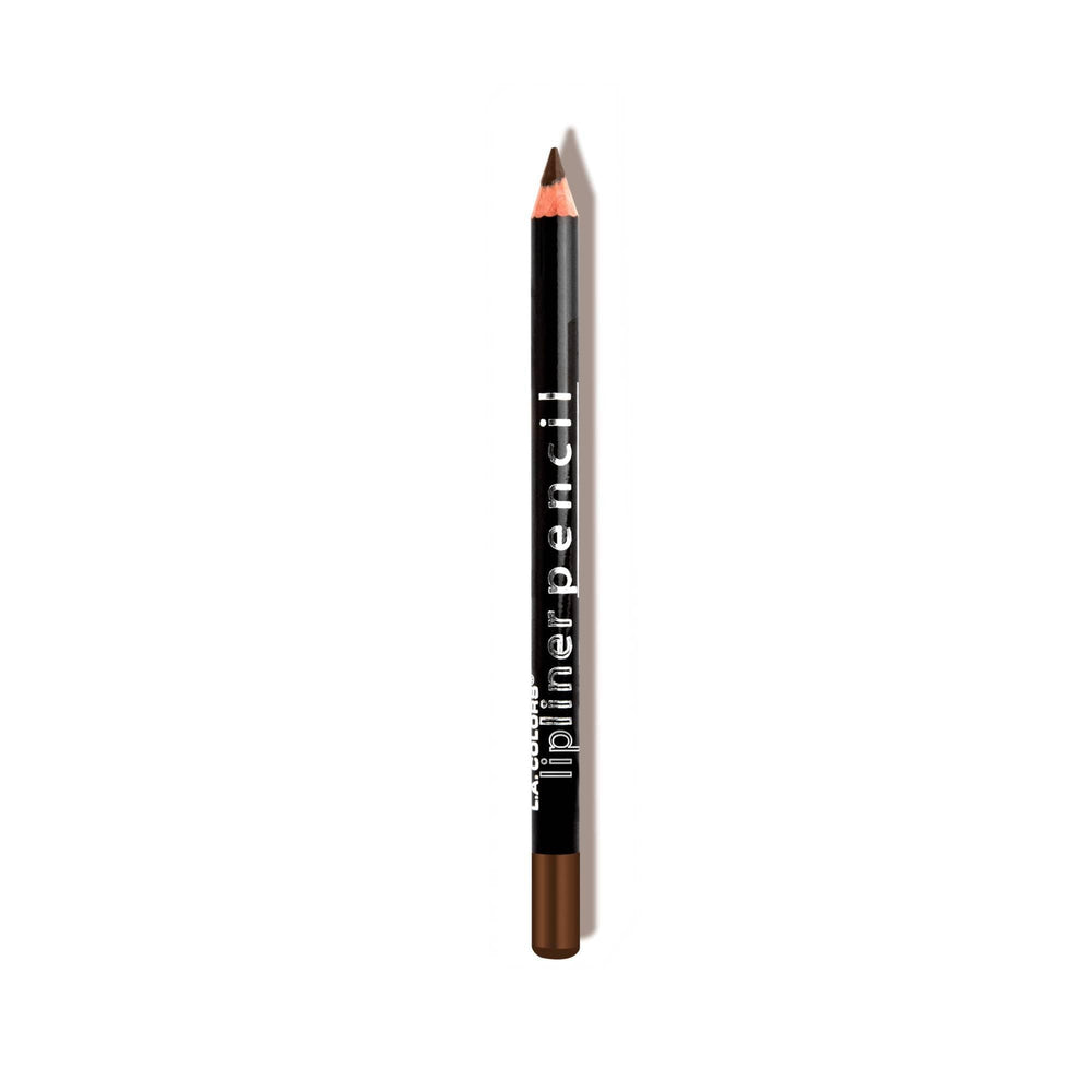Delineador labial L.A. COLORS en marrón profundo para definición suave