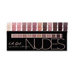 La paleta L.A. Girl Beauty Brick sombras neutras para estilo diario.