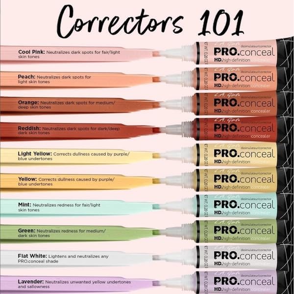 L.A. Girl HD Pro Conceal larga duración para maquillaje duradero