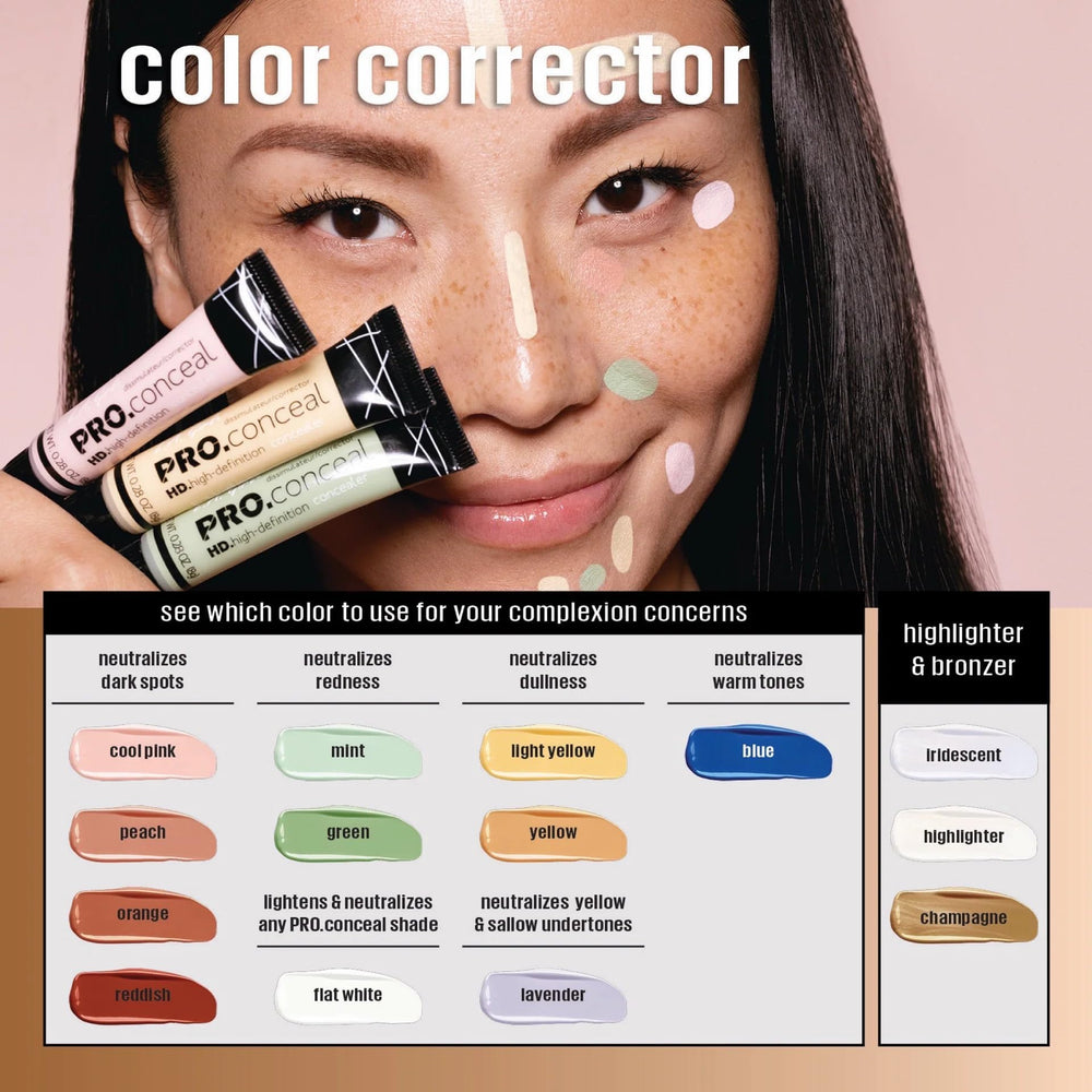 L.A. Girl HD Pro Conceal apto para piel de todo tipo sin fragancia