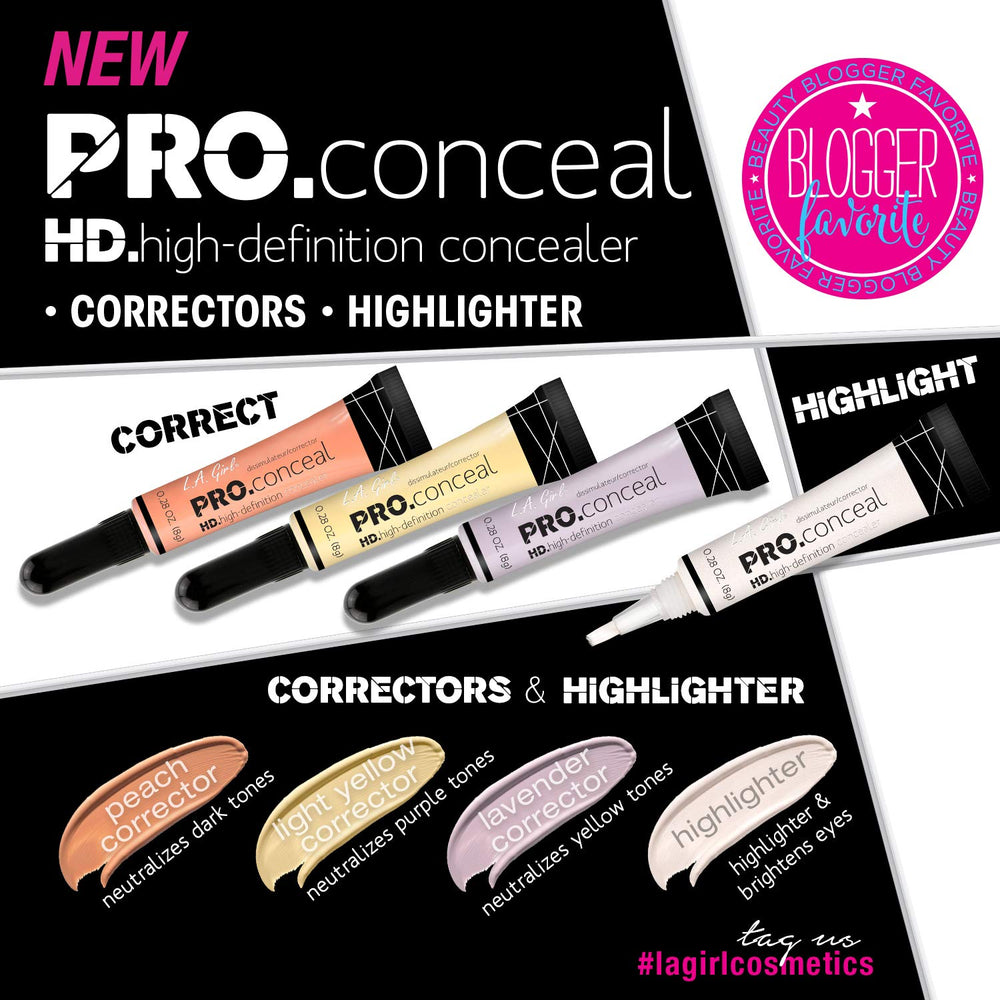 Tono unificado de piel con L.A. Girl Pro Conceal HD para un acabado natural