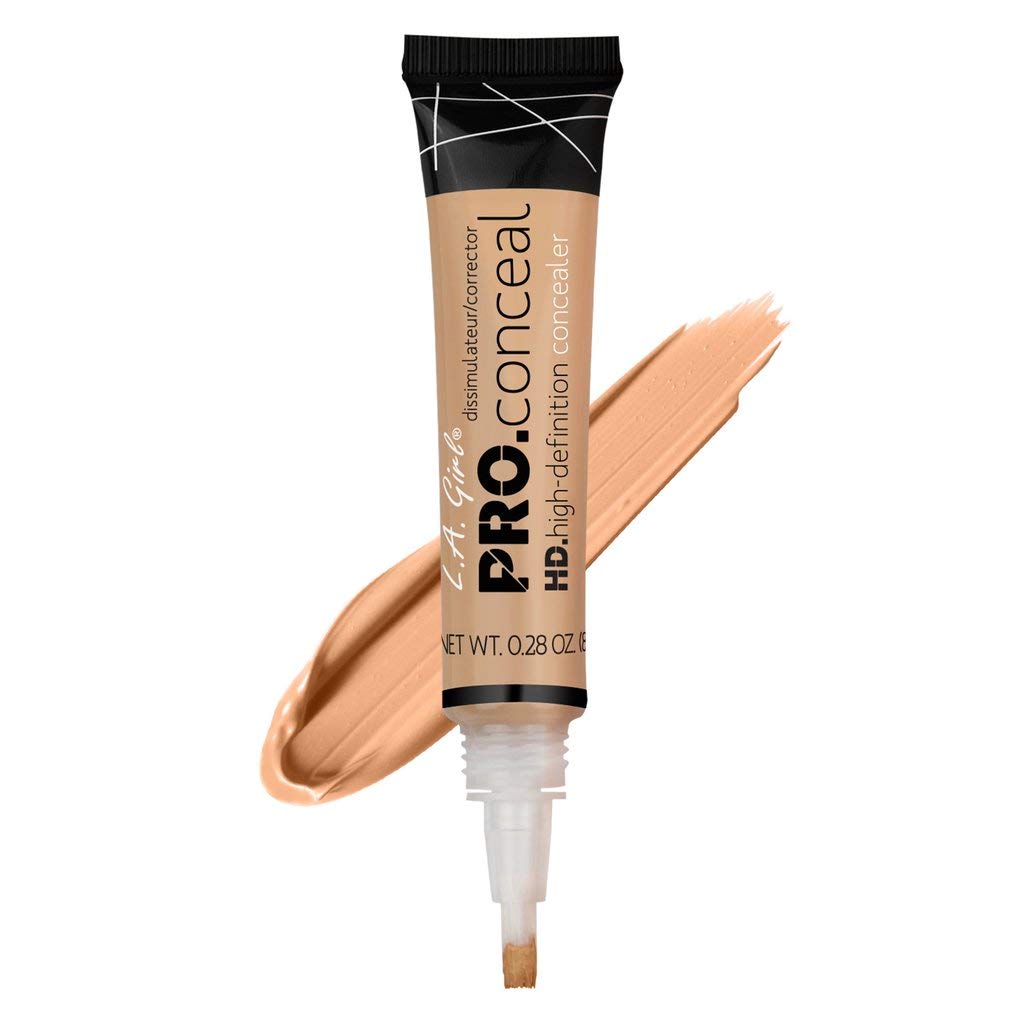 L.A. Girl Pro Concealer: textura cremosa y ligera para una cobertura natural.