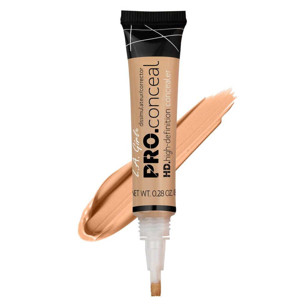 L.A. Girl Pro Concealer: textura cremosa y ligera para una cobertura natural.