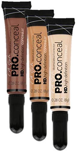 L.A. Girl Pro Concealer Toffee contorno e iluminación para realzar rasgos.