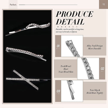 La Jolie Jasmin brillo metalico ligero para looks diarios