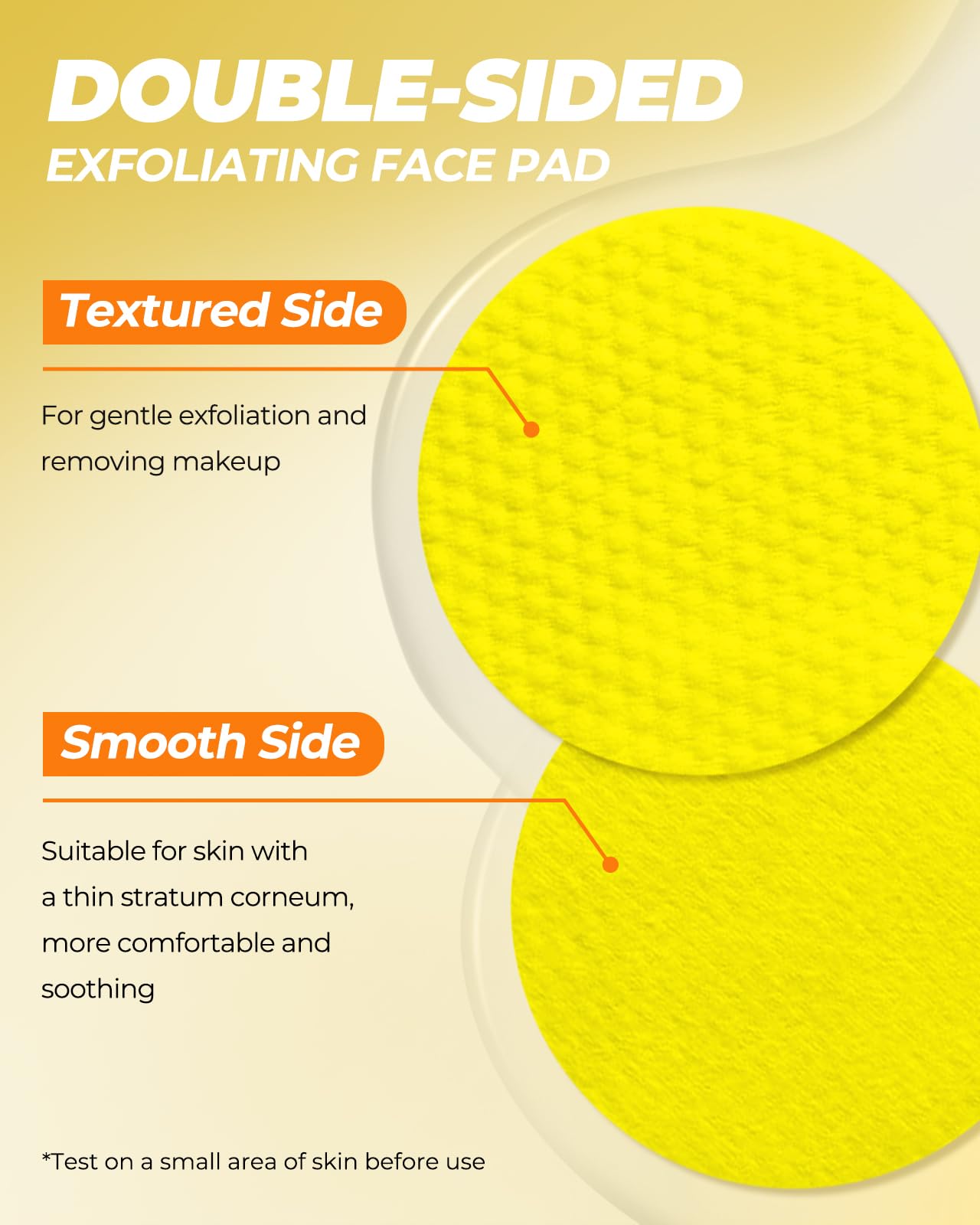 Remoción de maquillaje SPF50 con las almohadillas LA.PERSONAL.