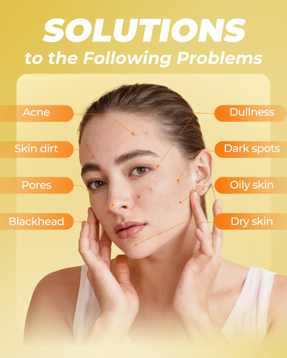 Textura suave de las almohadillas para exfoliación diaria sin irritación.