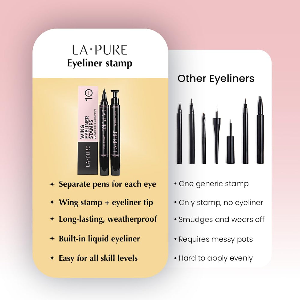 LA PURE delineador-negro-intenso: color negro profundo para un look marcado