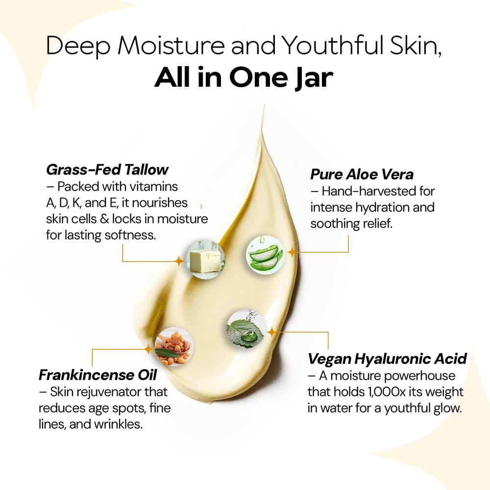 La Pure aloe vera en la fórmula, hidratación enriquecida para piel sensible.