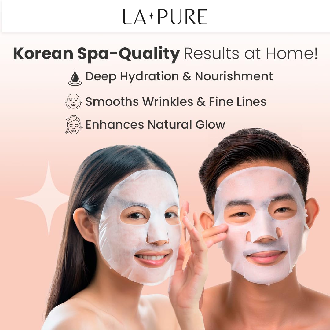 La PURE Mascarilla: aplicación en la cara para efecto revitalizante.