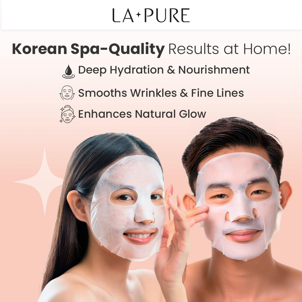 La PURE Mascarilla: aplicación en la cara para efecto revitalizante.