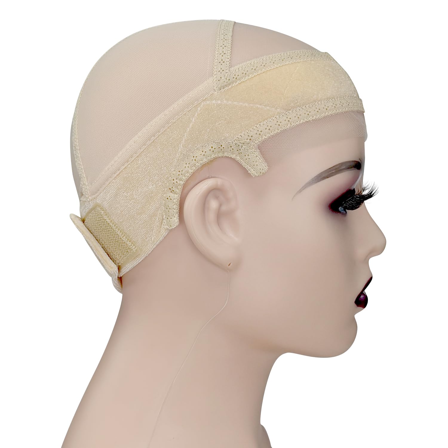 Labhairs Lace-MAX Gorra encaje natural para aspecto discreto bajo la peluca.