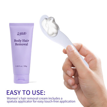 LABJD crema depilatoria apta para hombres y mujeres.