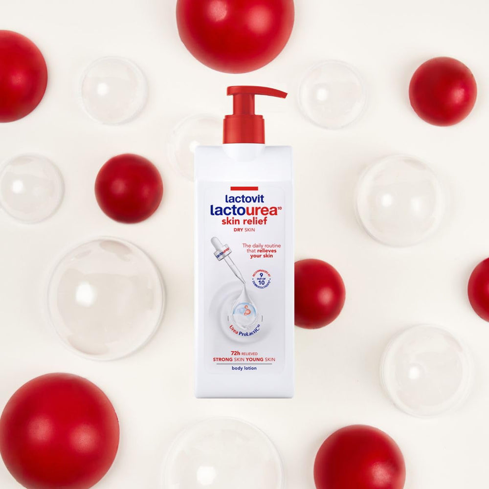 Lactovit Lactourea complejo ProLactiC10 ofrece hidratación profunda.