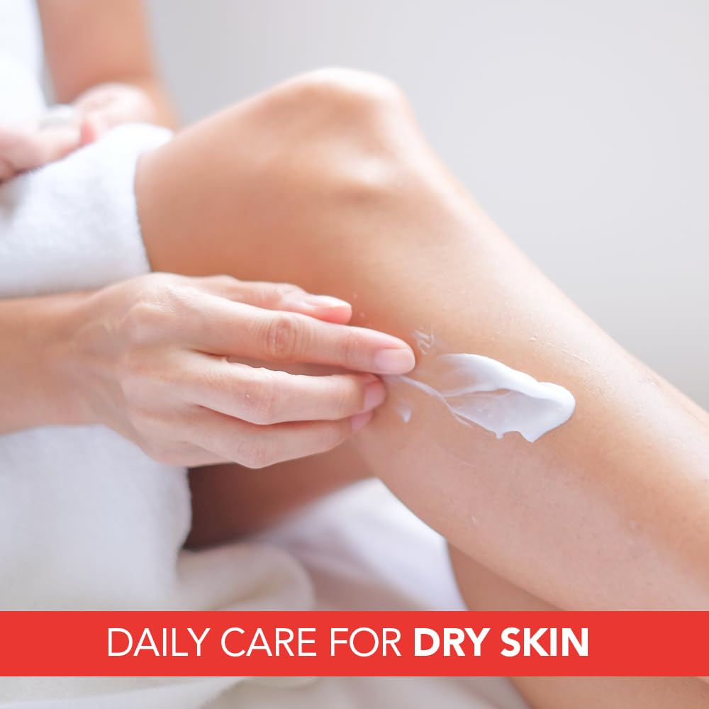 Lactovit Lactourea relieve piel seca con hidratación duradera.